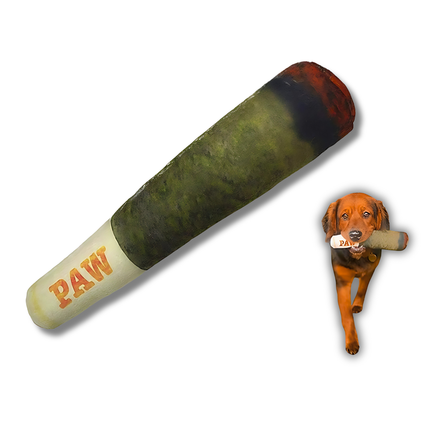 PuffPlush™ Cigar Pet Plush